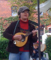 Annette beim Radlersonntag 2012